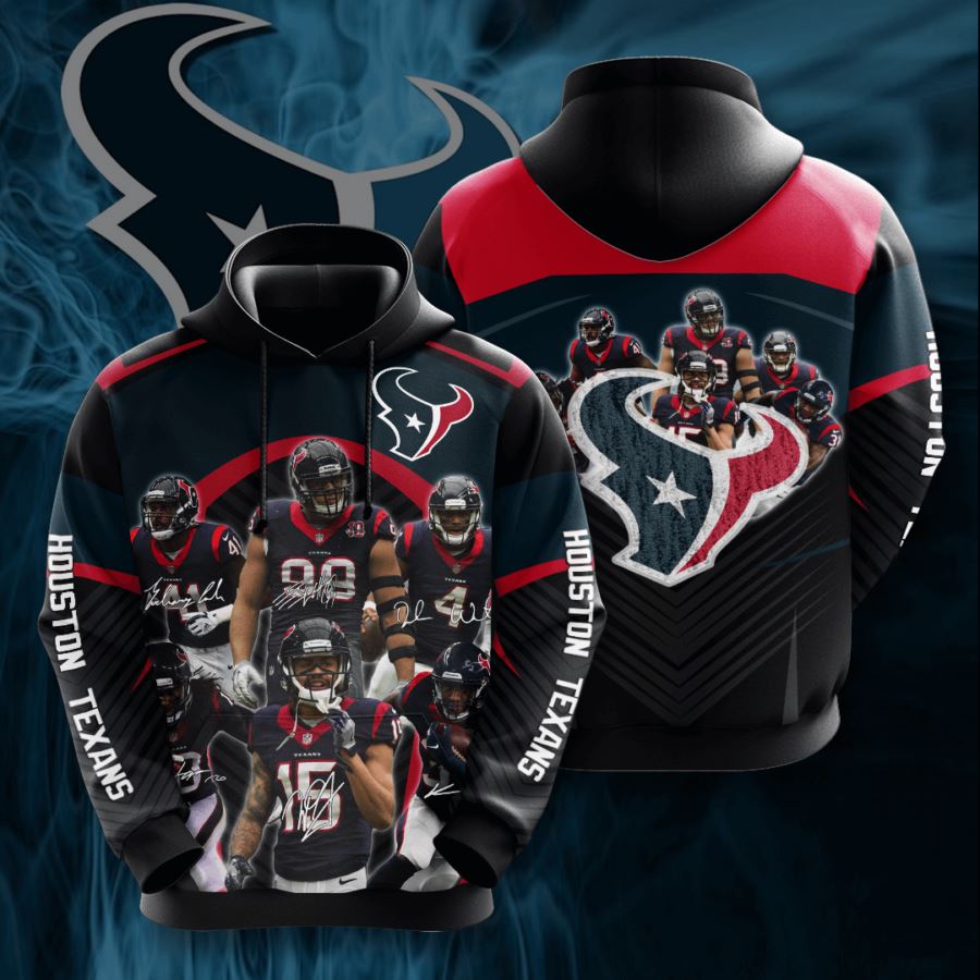 Houston Texans Custom Hoodie 3D
