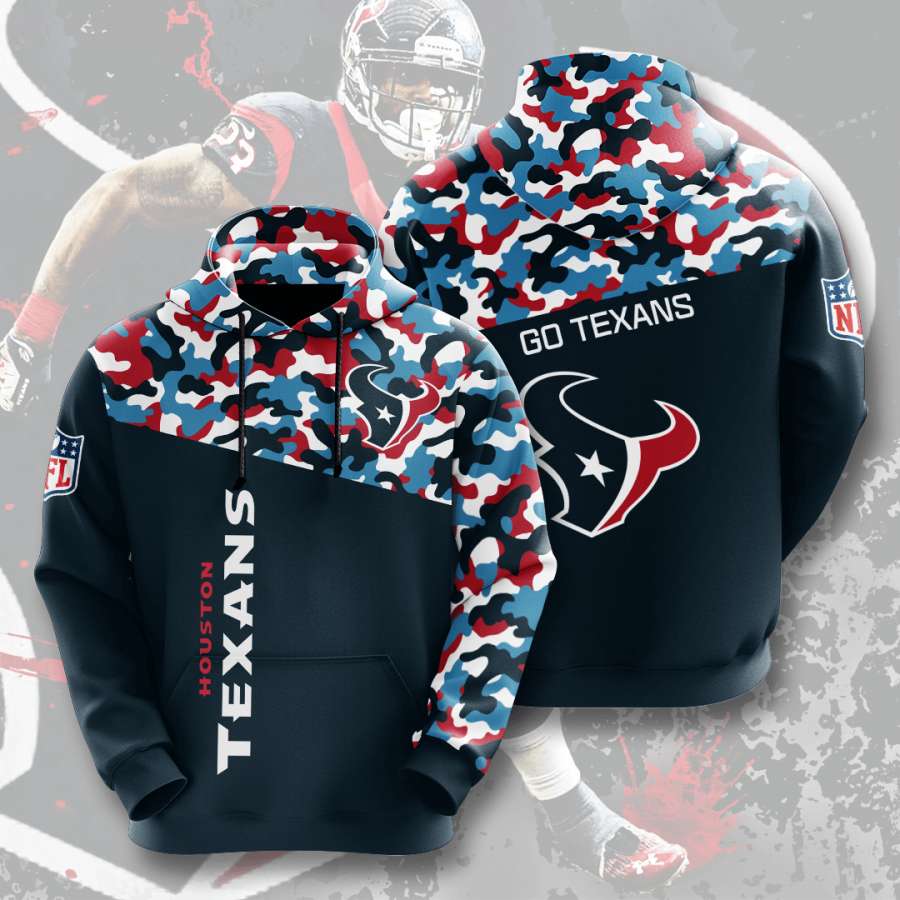 Houston Texans Custom Hoodie 3D