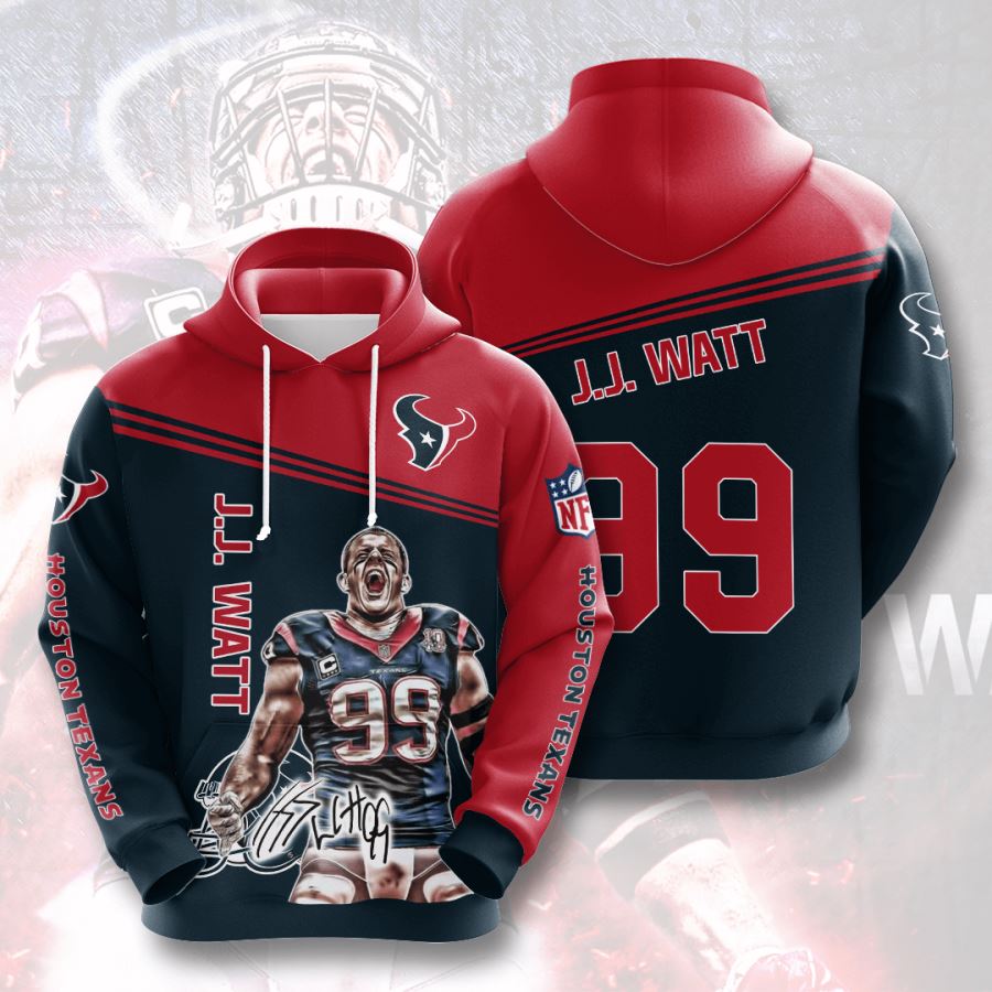 Houston Texans Custom Hoodie 3D
