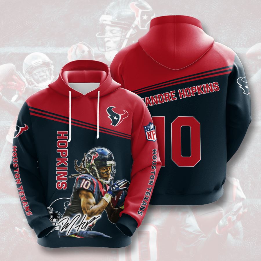 Houston Texans Custom Hoodie 3D
