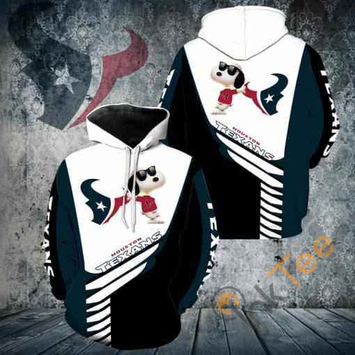 Houston Texans Snoopy Hoodie 3d