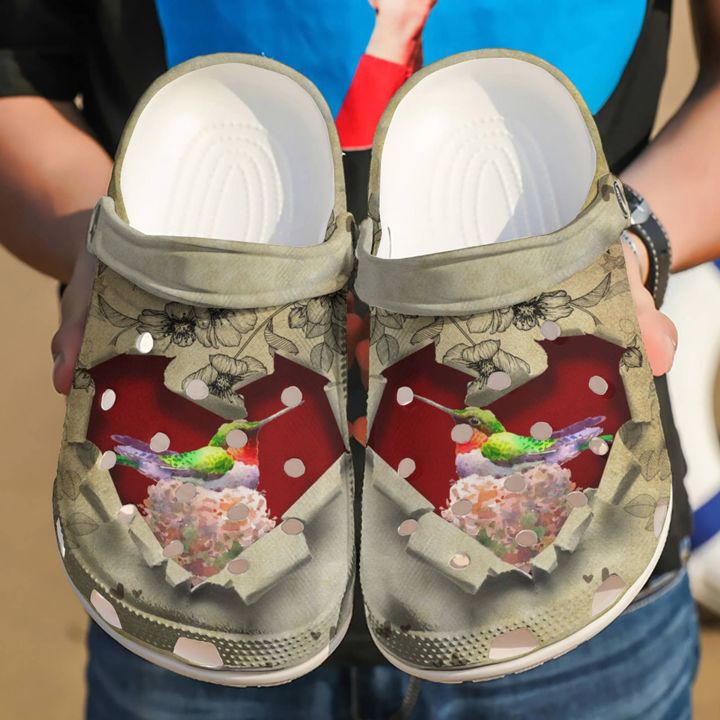 Hummingbird They Steal My Heart Crocs Clog Shoes