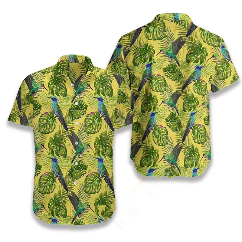 Hummingbird Tropical Hawaiian shirts