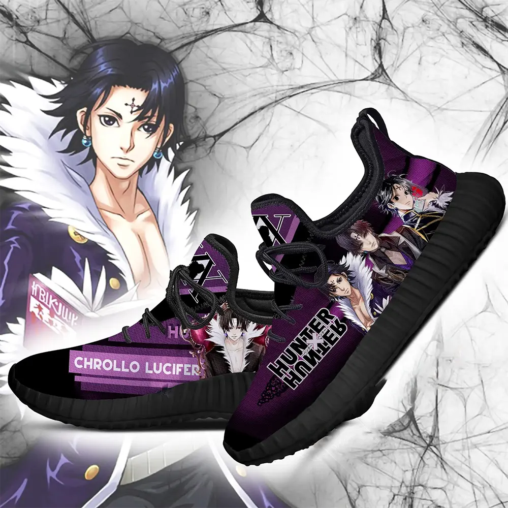 Hunter X Hunter Chrollo Lucilfer Custom Hxh Anime Amazon Reze Shoes