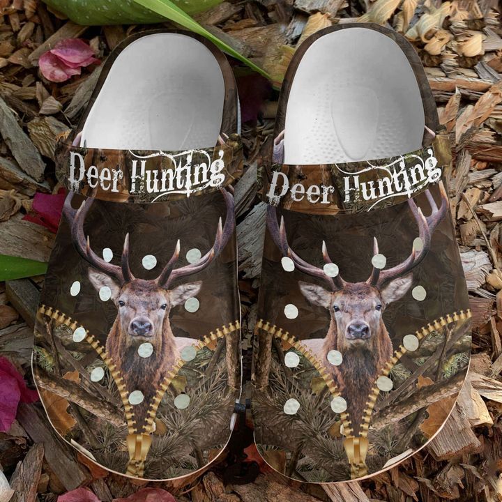 Hunting Deer Crocs Clog Shoes