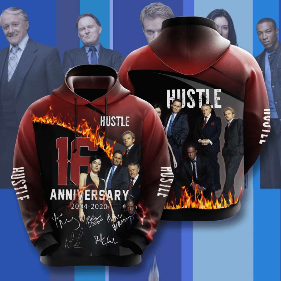 Hustle Custom Hoodie 3D