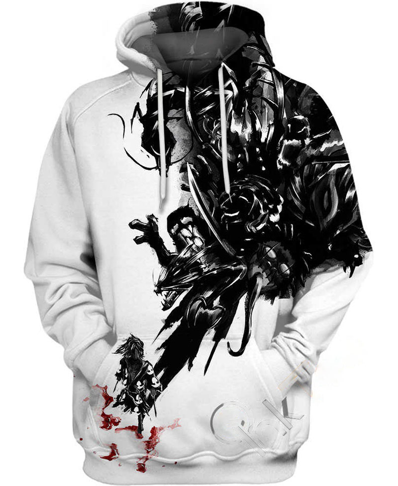Hyakkimaru And His Demons Hoodie 3D