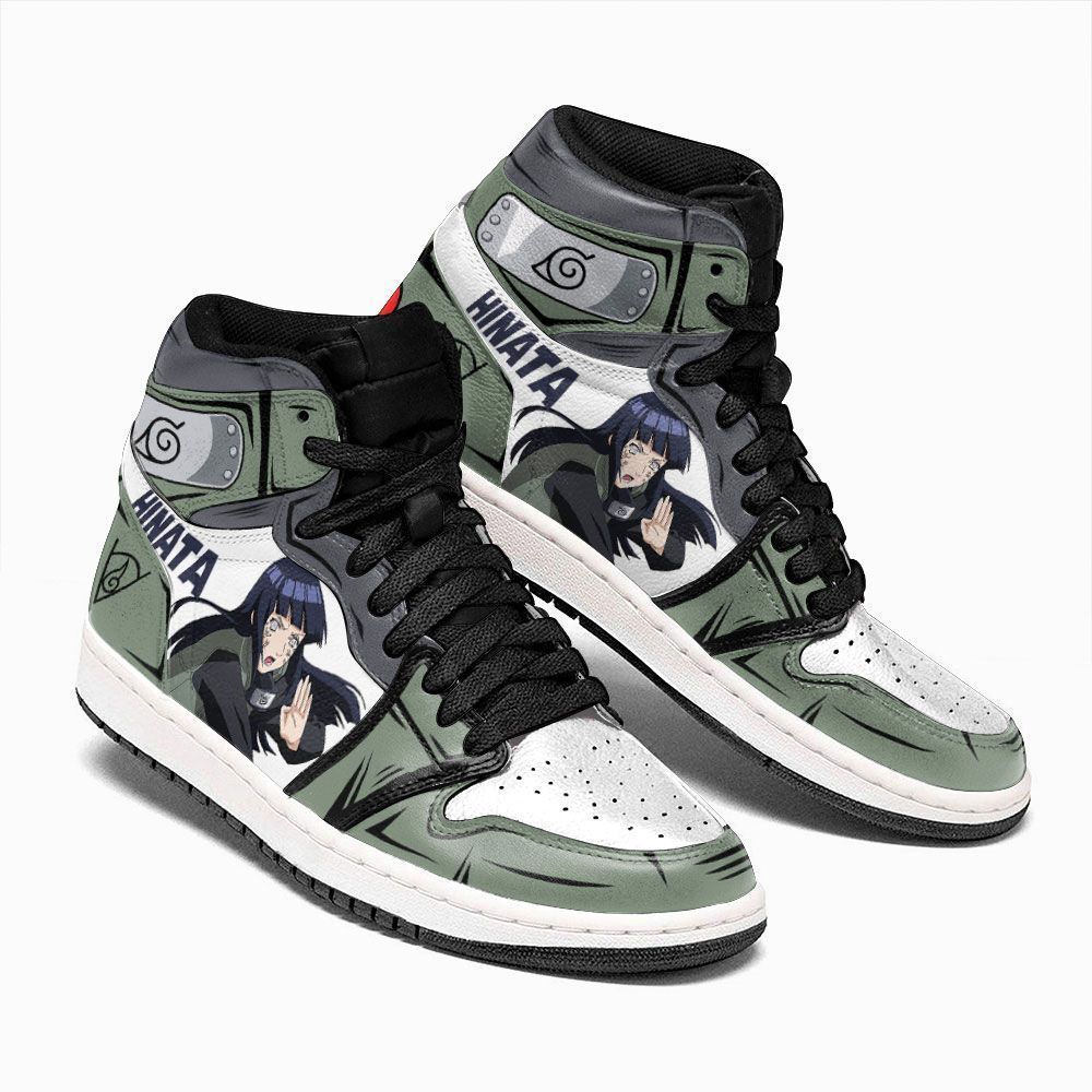 Hyuga Hinata Jounin Naruto Custom Anime Air Jordan Shoes