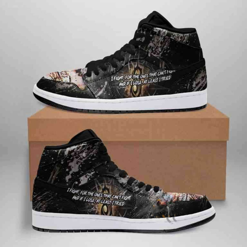 I Fight Subliminal Custom Air Jordan Shoes