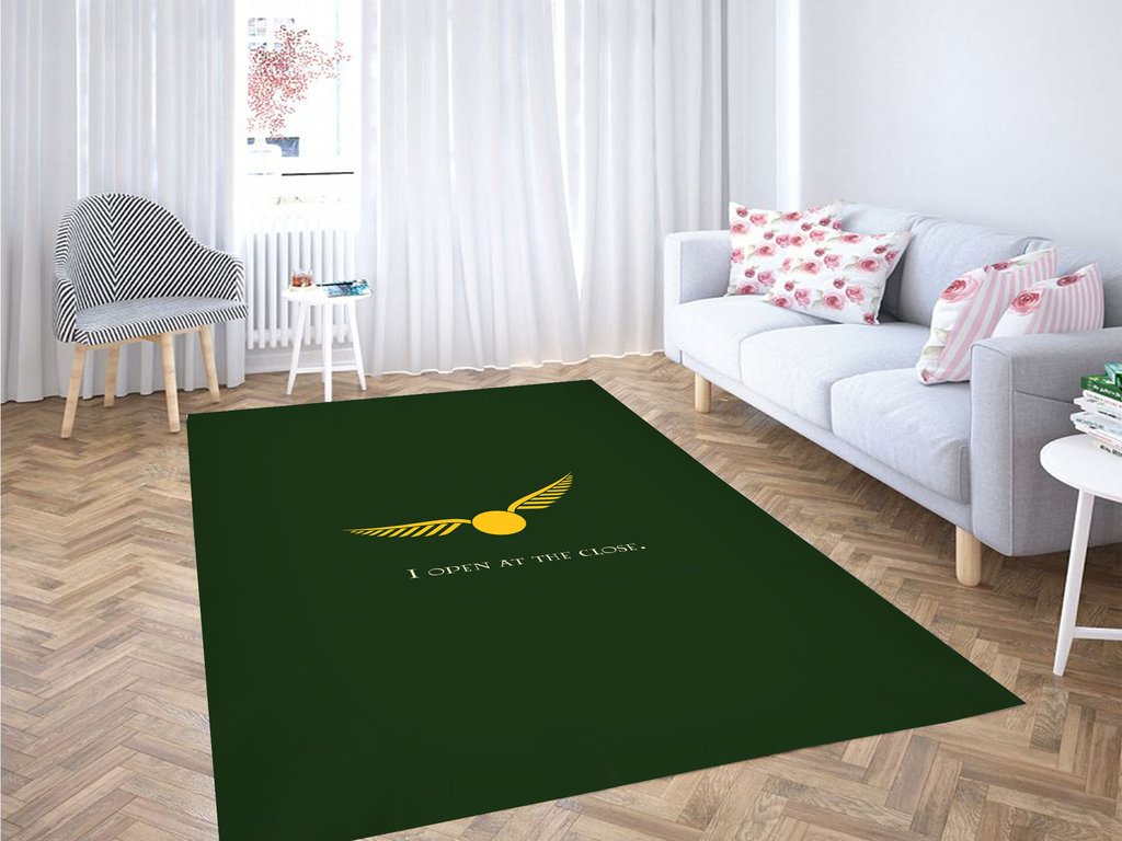 I Open At The Close Harry Potter Living Room Modern Carpet Rug