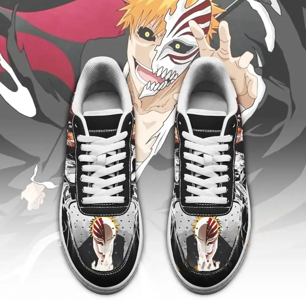 Ichigo Hollow Bleach Anime Fan Gift Idea Amazon Nike Air Force Shoes