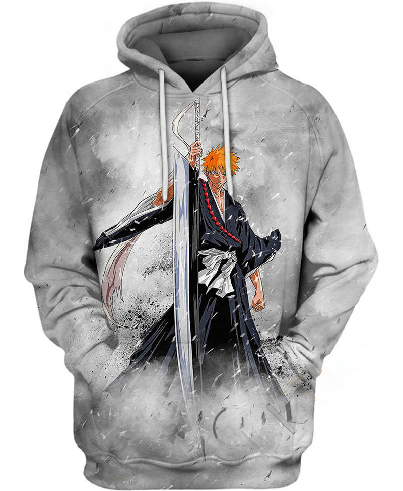 Ichigo Kurosaki Hoodie 3D