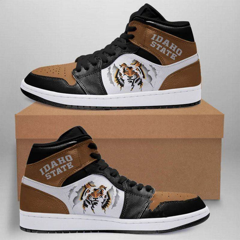 Idaho State Bengals Custom Air Jordan Shoes