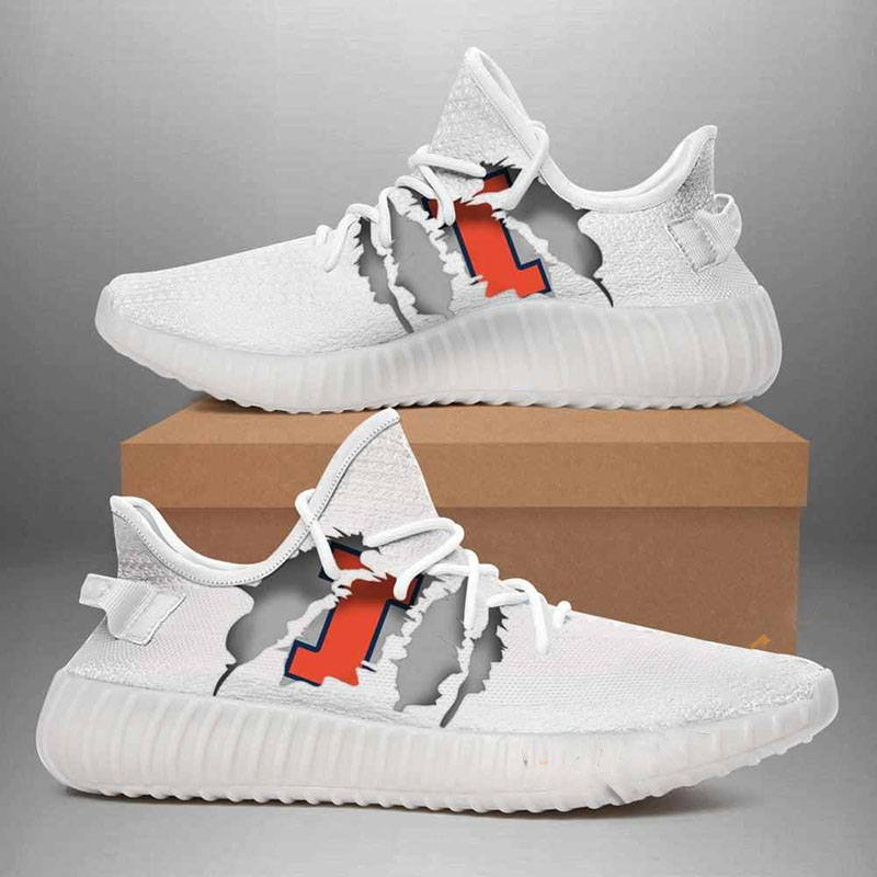 Illinois Fighting Illini Yeezy Boost