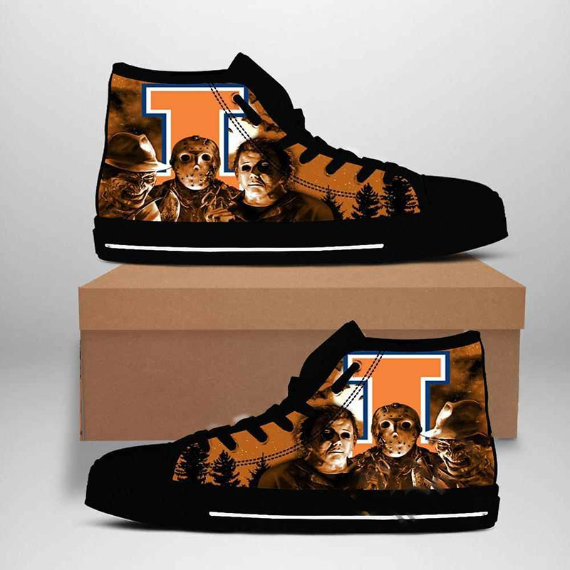 Illinois Fighting Illini Ncaa High Top Shoes