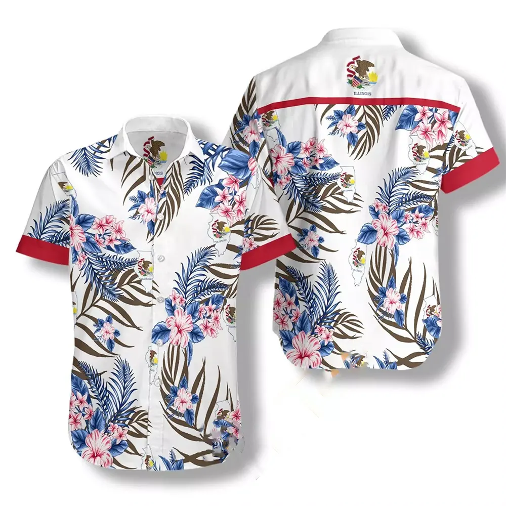 Illinois Proud Hawaiian shirts