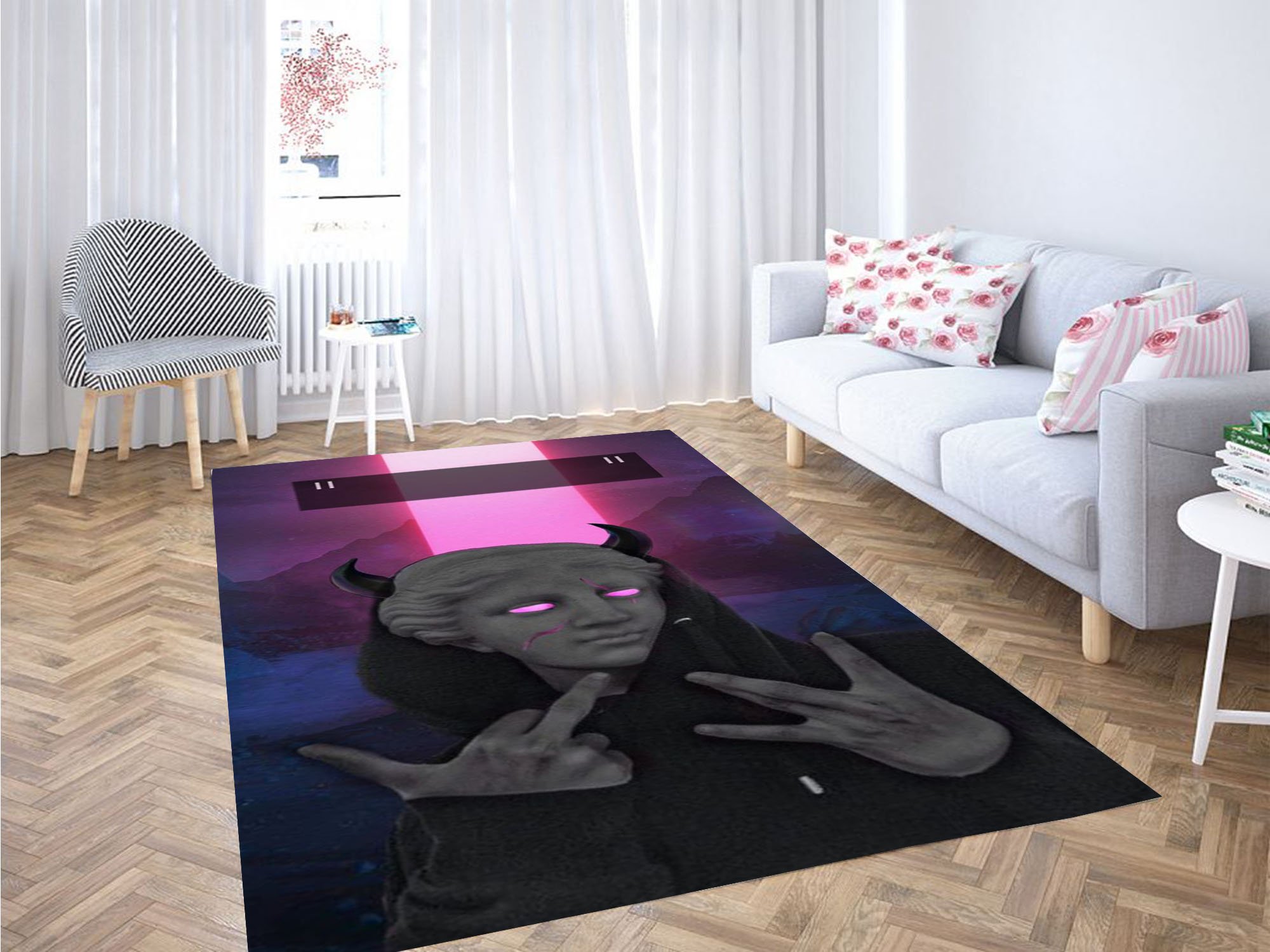 Illustration Wallpaper Carpet Rug