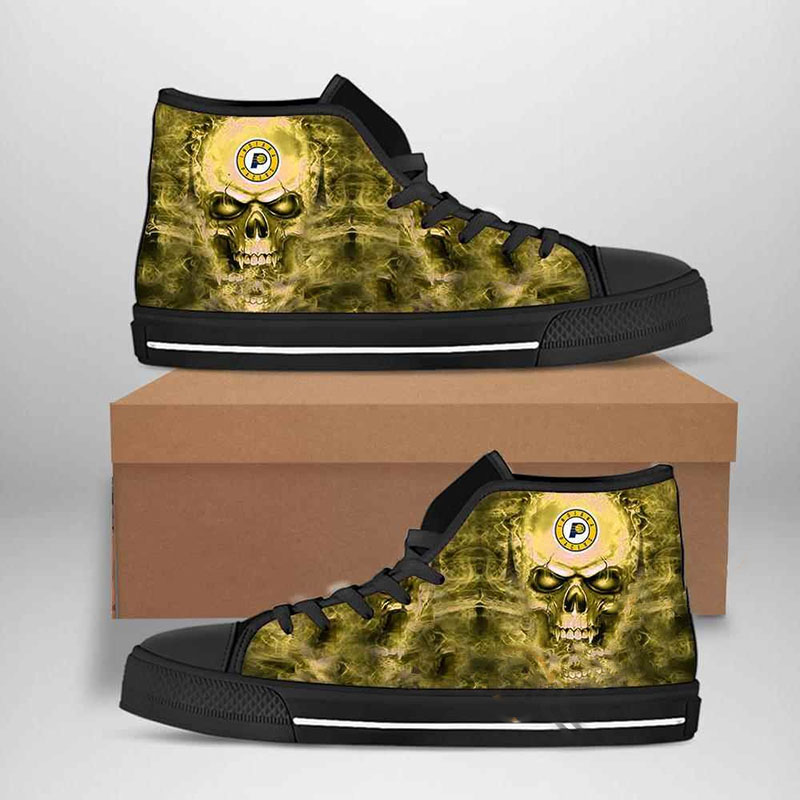 Indiana Pacers Nba Basketball High Top Shoes