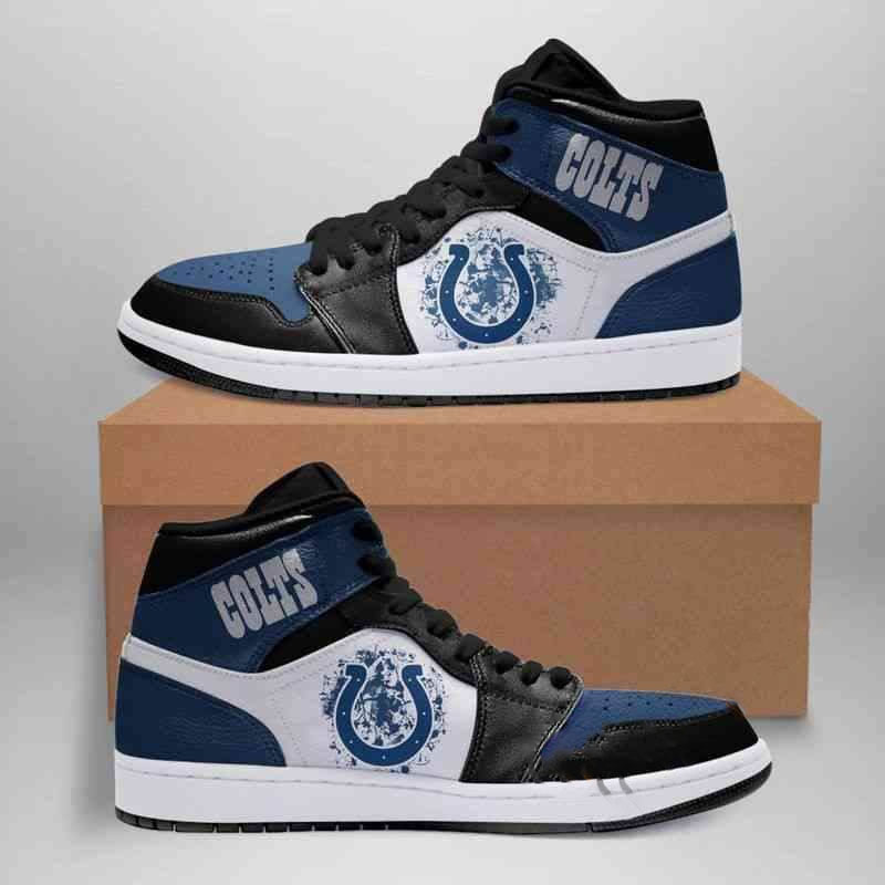 Indianapolis Colts Nfl Custom Air Jordan Shoes