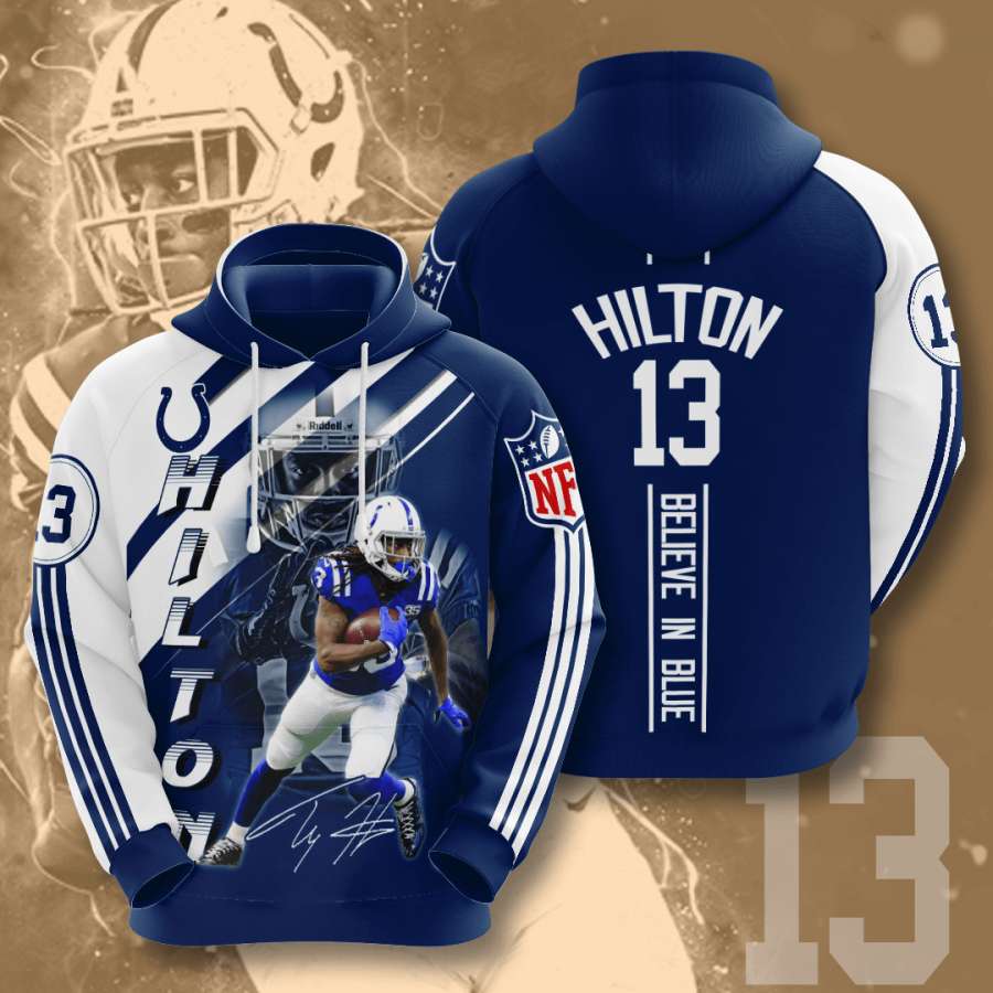 Indianapolis Colts Custom Hoodie 3D