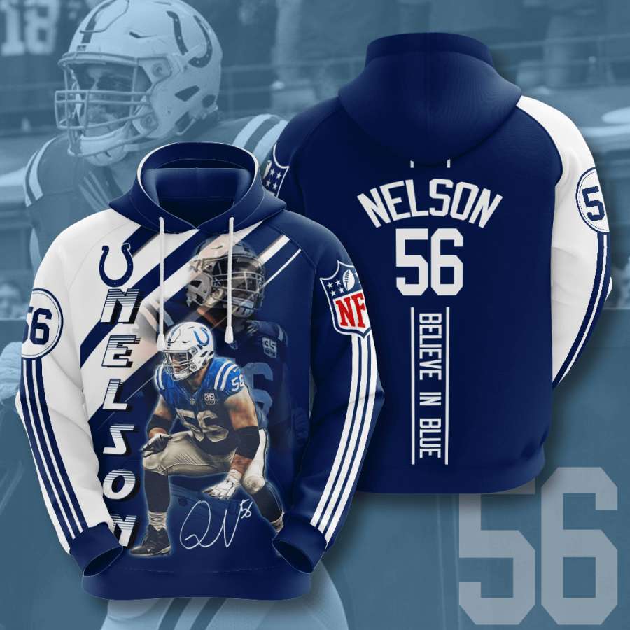 Indianapolis Colts Custom Hoodie 3D