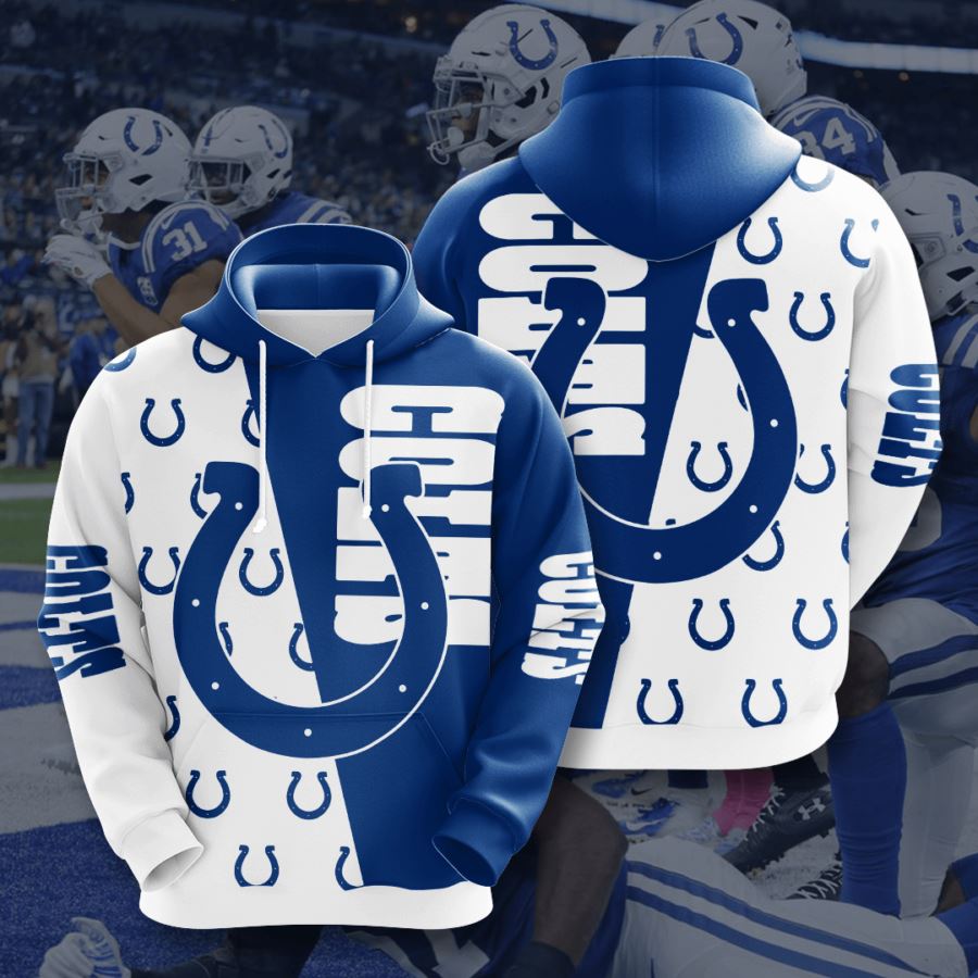 Indianapolis Colts Custom Hoodie 3D