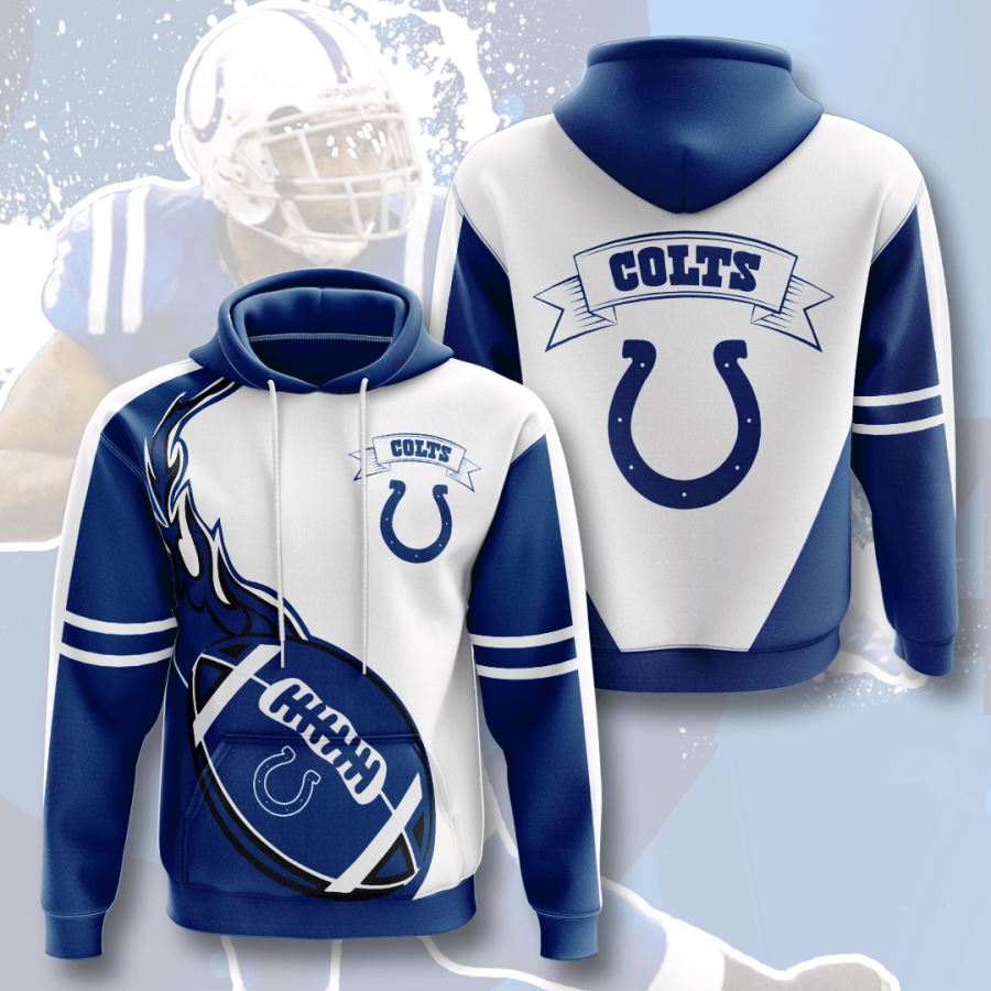 Indianapolis Colts Custom Hoodie 3D