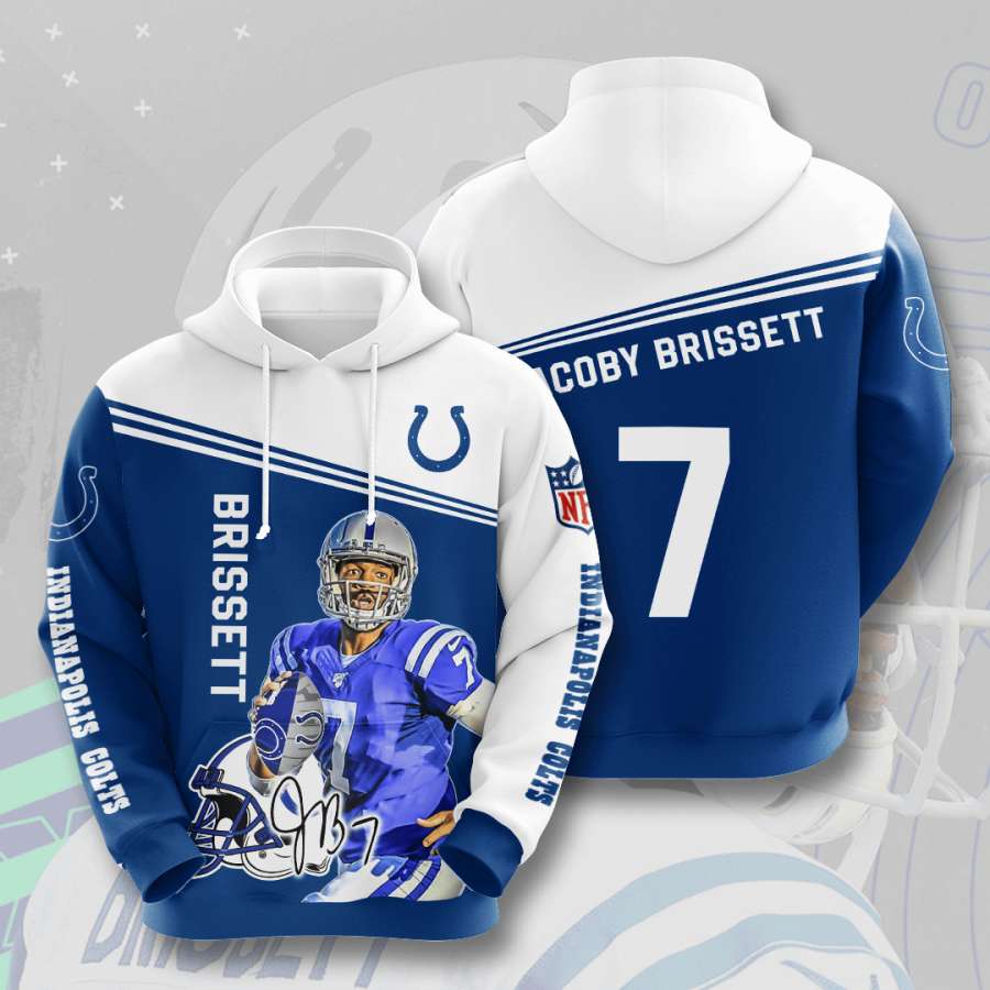Indianapolis Colts Custom Hoodie 3D