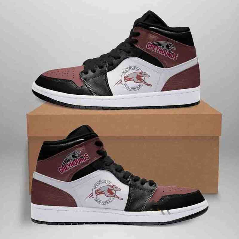 Indianapolis Greyhounds Custom Air Jordan Shoes