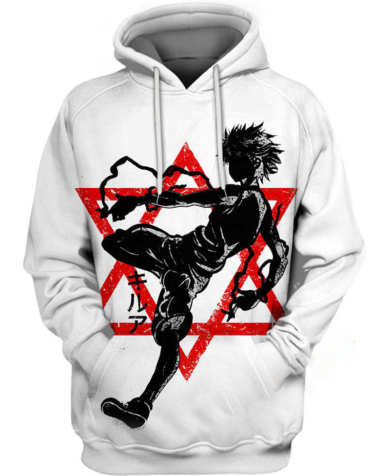 Ink Killua Hoodie 3D