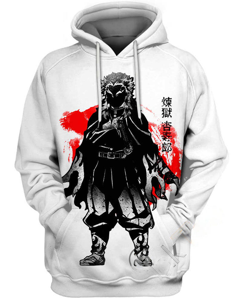 Ink Kyojuro Hoodie 3D