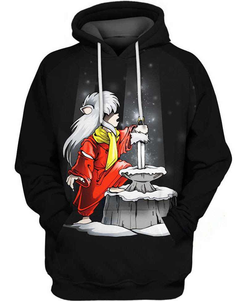 Inuyasha Sword Hoodie 3D
