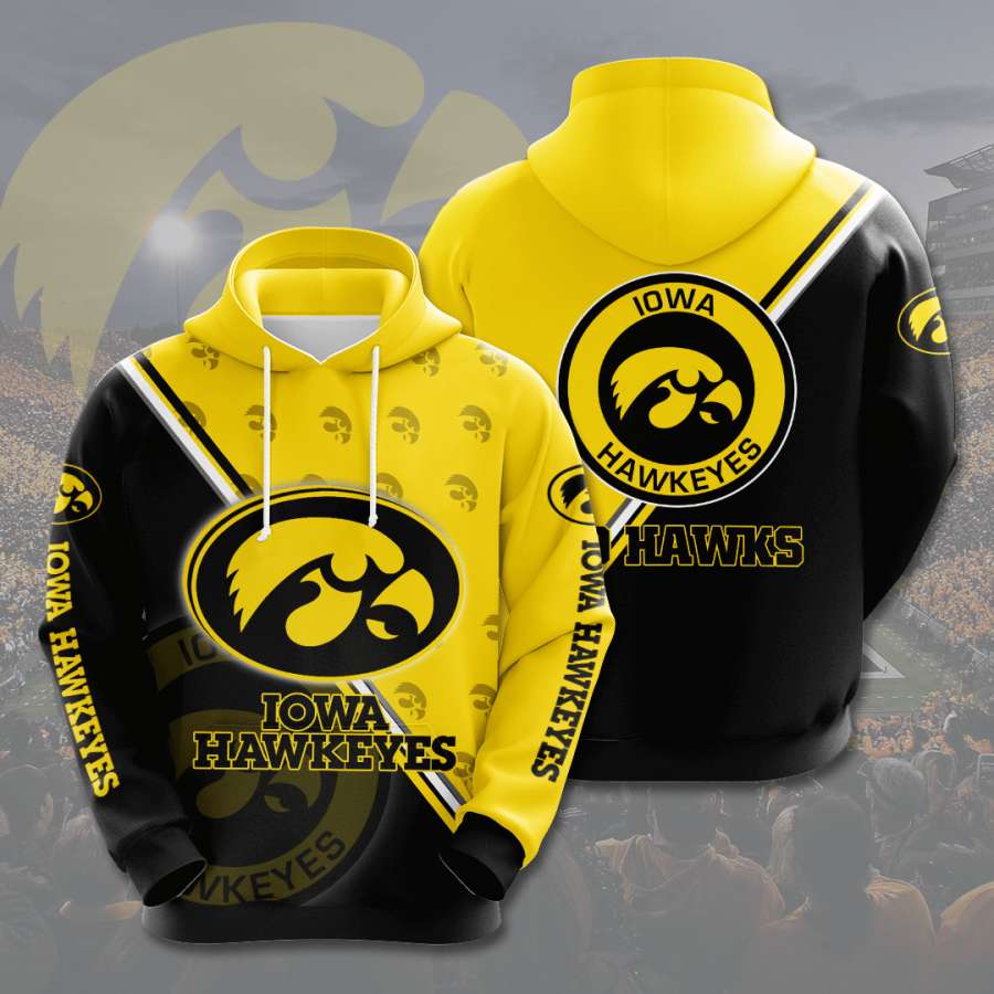 Iowa Custom Hoodie 3D