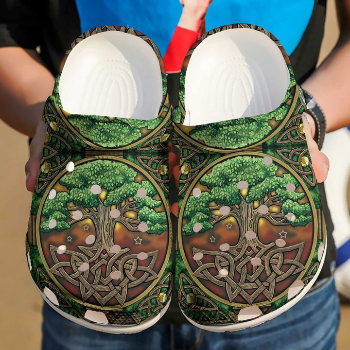 Irish Ancient Tree Crocs Clog Shoes