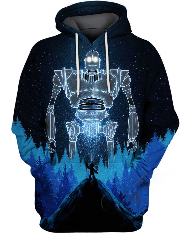 Iron Giant Hoodie 3D
