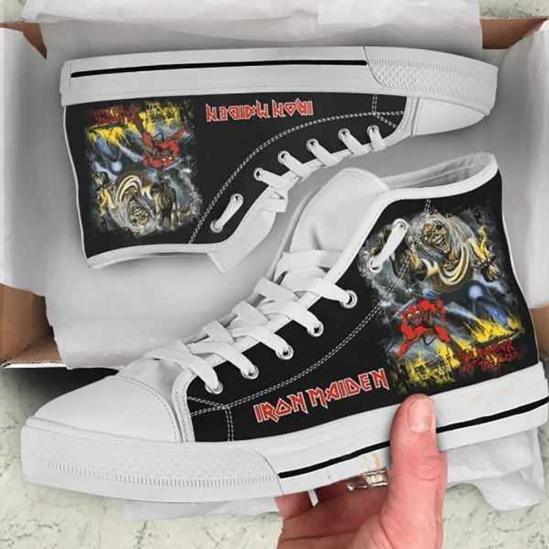 Iron Maiden High Top Shoes