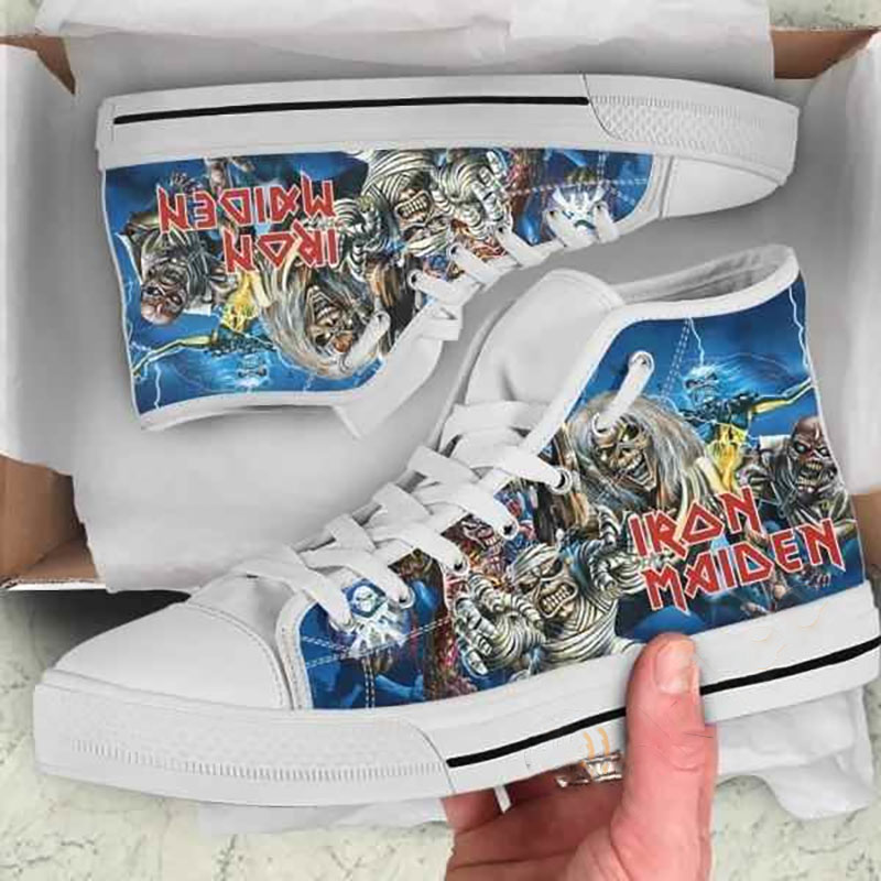 Iron Maiden High Top Shoes