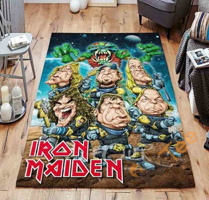 Iron Maiden Area Rug