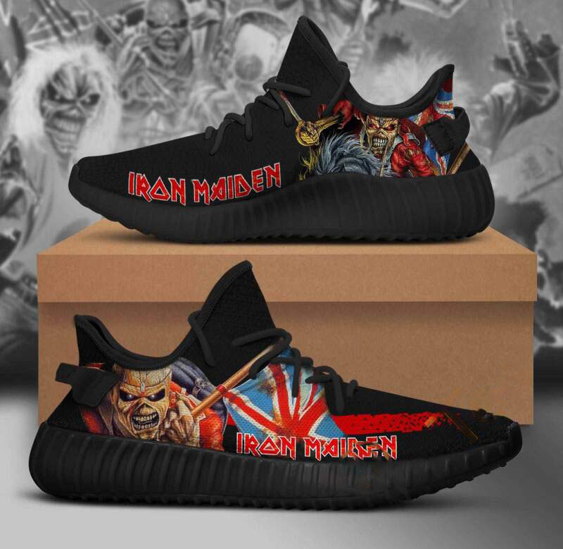 Iron Maiden Tropper Band Yeezy Boost