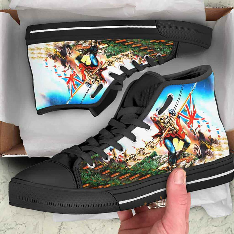 Iron Maiden Unisex High Top Shoes