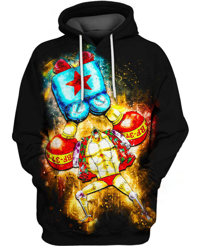 Iron Man Franky Hoodie 3D