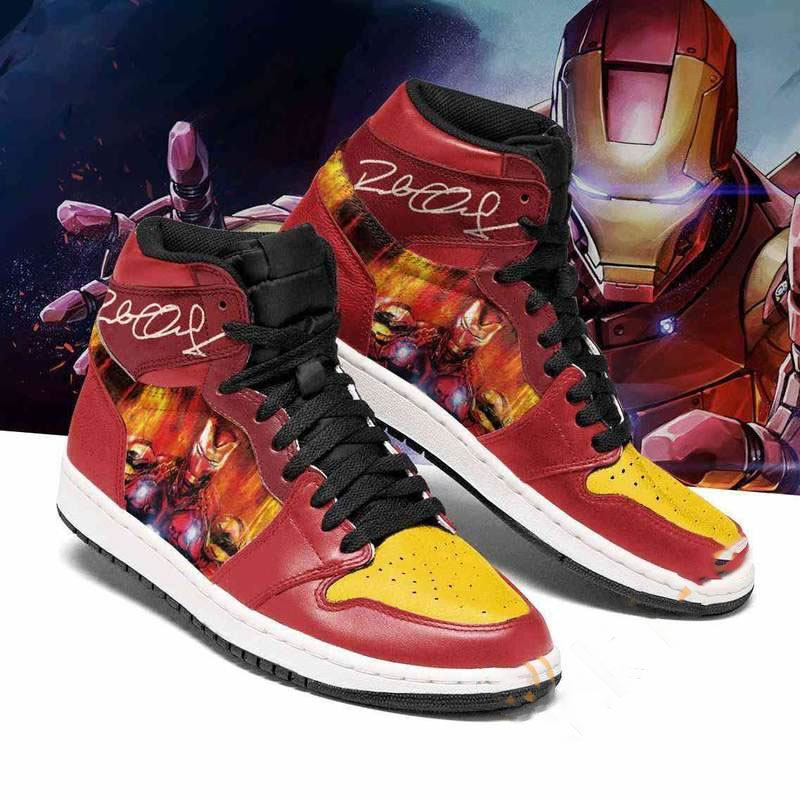 Iron Man Marvel Custom Air Jordan Shoes