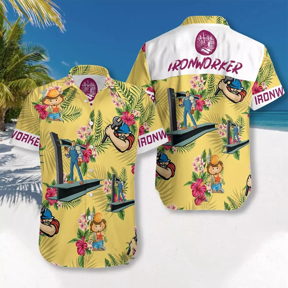 Ironworker Hawaiian shirts