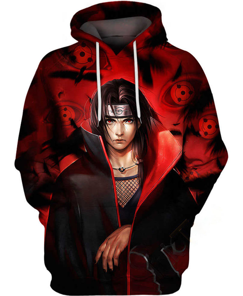 Itachi A Cold-hearted Hoodie 3D