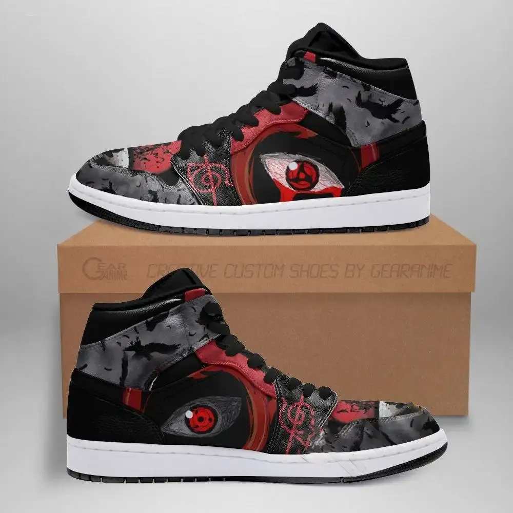 Itachi Sharingan Eyes Akatsuki Anime Amazon Air Jordan Shoes