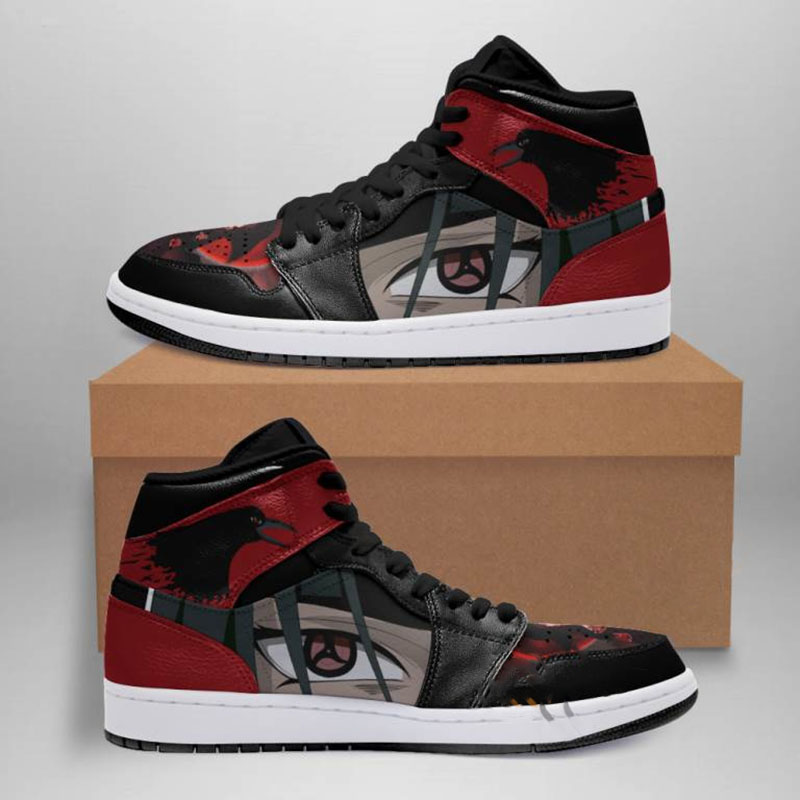 Itachi Uchiha Custom Air Jordan Shoes