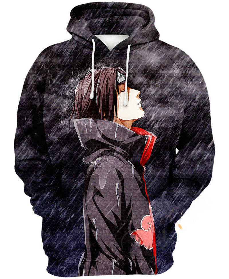 Itachi Uchiha In Peace Hoodie 3D