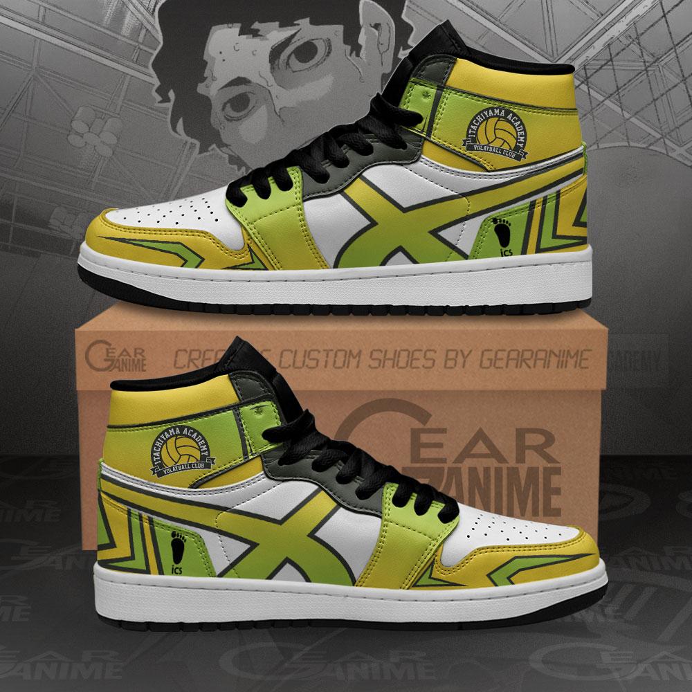 Itachiyama Academy Sneakers Custom Anime Air Jordan Shoes