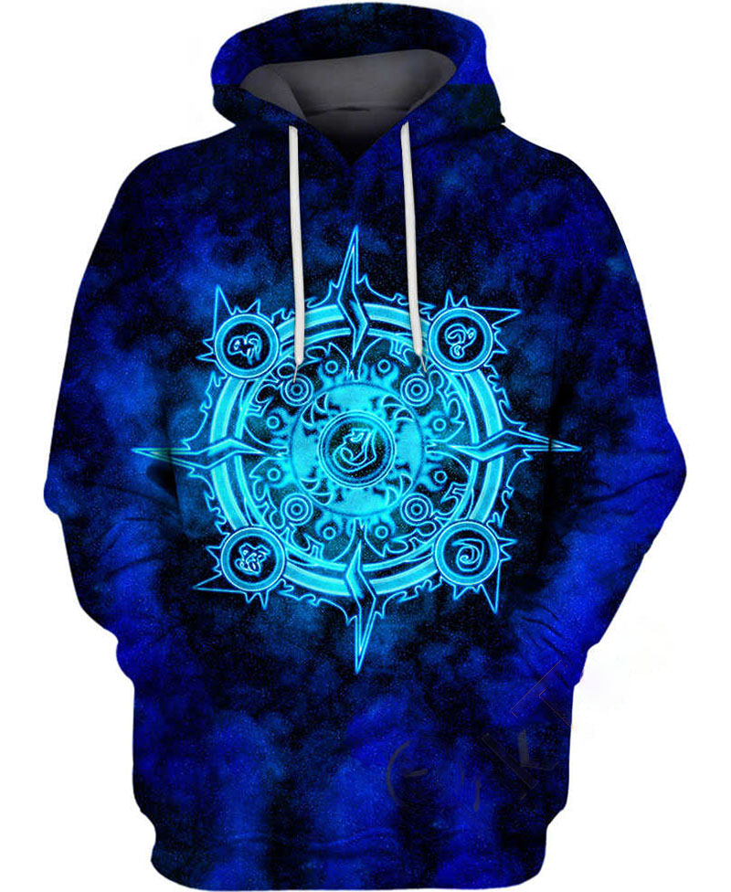 Ixion Seal Final Fantasy Hoodie 3D