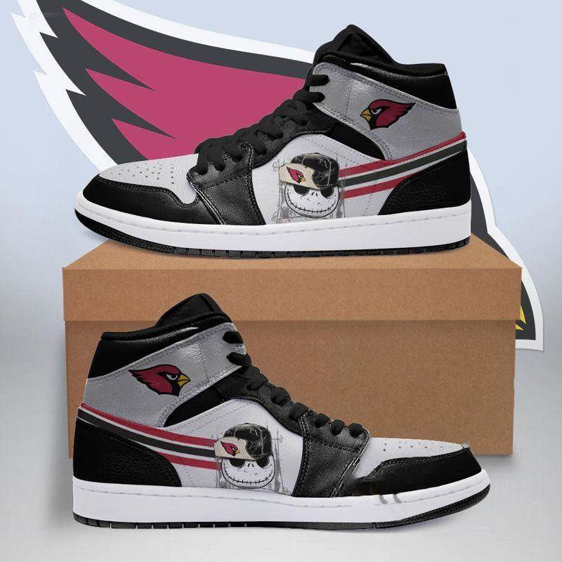 Jack Skellington Arizona Cardinals Custom Sneaker Air Jordan Shoes